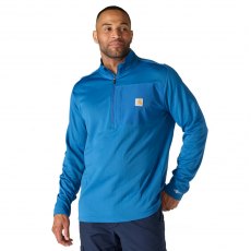 Carhartt Men's Mock Neck Half Zip T-Shirt Carhartt Men's Mock Neck Half Zip T-Shirt
