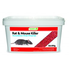 Country Bromadiolone Whole Wheat Bait-bags - 5kg Country Bromadiolone Whole Wheat Bait-bags - 5kg