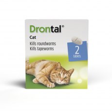 Drontal Cat - 2 Tablets Drontal Cat - 2 Tablets
