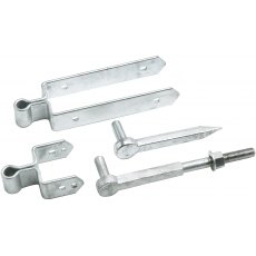 Gate Hanging Irons 24' - Set For Wood Gate Gate Hanging Irons 24' - Set For Wood Gate