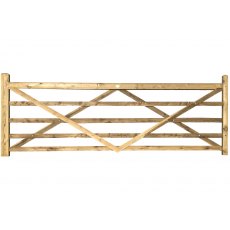 5 Spell Wood Field Gate 14' 5 Spell Wood Field Gate 14'