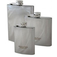 Jack Pyke Stainless Steel Hip Flask 8oz Jack Pyke Stainless Steel Hip Flask 8oz