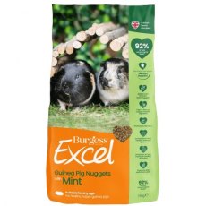 Burgess Guinea Pig Excel With Mint - 3kg Burgess Guinea Pig Excel With Mint - 3kg