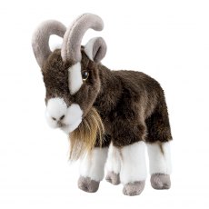 Living Nature Sitting Brown Goat Soft Toy - 20cm Living Nature Sitting Brown Goat Soft Toy - 20cm
