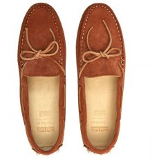Chatham Aria Suede Driving Moccasin Cognac Chatham Aria Suede Driving Moccasin Cognac