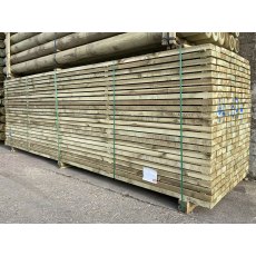 Treated Rail - 3.66m X 100mm X 38mm Treated Rail - 3.66m X 100mm X 38mm
