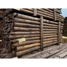 Treated Creosoted Strut - 2.4m 75-100mm Treated Creosoted Strut - 2.4m 75-100mm