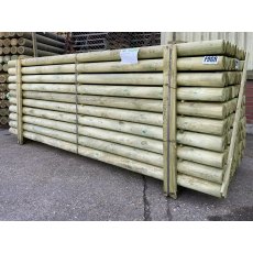 Treated Jump Pole - Machined Round - 3m X 100mm Treated Jump Pole - Machined Round - 3m X 100mm