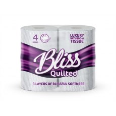 Bliss Triple Quilted Toilet Roll - 40pk Bliss Triple Quilted Toilet Roll - 40pk