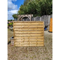 Milano Hit & Miss Treated Fence Panel - 1.8m x 1.5m Milano Hit & Miss Treated Fence Panel - 1.8m x 1.5m