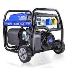 Hyundai HY3800LEK-2 3.2kW / 4.00kVa* Recoil / Electric Start Site Petrol Generator Hyundai HY3800LEK-2 3.2kW / 4.00kVa* Recoil / Electric Start Site Petrol Generator