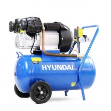 Hyundai 50 Litre Air Compressor, 14CFM/116psi, Direct Drive V-Twin, 3HP | HY3050V Hyundai 50 Litre Air Compressor, 14CFM/116psi, Direct Drive V-Twin, 3HP | HY3050V