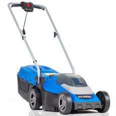 Hyundai 40V Lithium-Ion Cordless Battery Powered Roller Lawn Mower 33cm Cutting Width With Battery a Hyundai 40V Lithium-Ion Cordless Battery Powered Roller Lawn Mower 33cm Cutting Width With Battery a