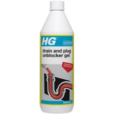 HG Drain & Plug Unblocker Gel - 1L HG Drain & Plug Unblocker Gel - 1L