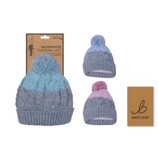 Bartleby Women's Waterproof Bobble Hat Bartleby Women's Waterproof Bobble Hat