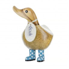 DCUK Natural Spotty Welly Ducky DCUK Natural Spotty Welly Ducky