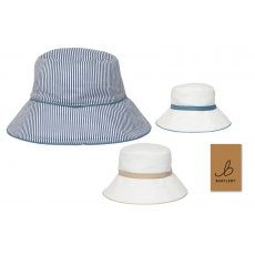 Bartleby Ladies Cotton Stripe Hat Bartleby Ladies Cotton Stripe Hat