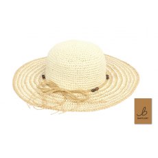 Bartleby Ladies Wide Brim Croquet Hat Bartleby Ladies Wide Brim Croquet Hat