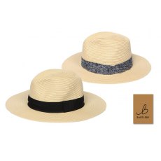 Bartleby Adult Straw Fedora Hat Bartleby Adult Straw Fedora Hat