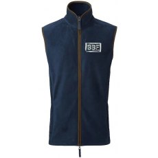 Back British Farming Men's Navy Fleece Gilet Back British Farming Men's Navy Fleece Gilet