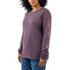 Carhartt Women's Sleeve Logo Long Sleeve T-Shirt Carhartt Women's Sleeve Logo Long Sleeve T-Shirt