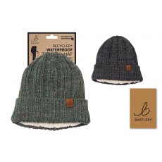 Bartleby Sherpa Lined Chunky Rib Waterproof Hat Bartleby Sherpa Lined Chunky Rib Waterproof Hat
