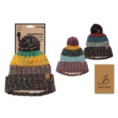 Bartleby Waterproof Sherpa Lined Deluxe Bobble Hat Bartleby Waterproof Sherpa Lined Deluxe Bobble Hat