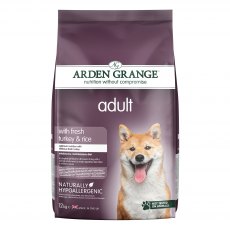 Arden Grange Adult Fresh Turkey & Rice - 12kg Arden Grange Adult Fresh Turkey & Rice - 12kg