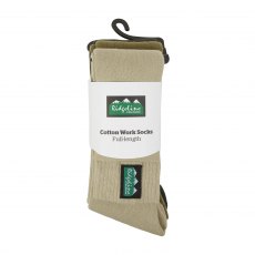 Ridgeline Cotton Full Length Olive Work Socks Ridgeline Cotton Full Length Olive Work Socks