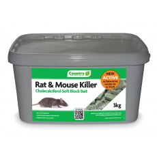 Country UF Cholecalciferol Rat & Mouse Killer - 3kg Country UF Cholecalciferol Rat & Mouse Killer - 3kg