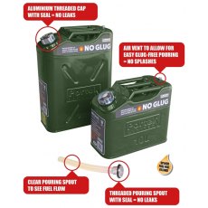 Portek No Glug Fuel Can Portek No Glug Fuel Can