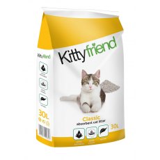Kitty Friend Classic Cat Litter - 30L Kitty Friend Classic Cat Litter - 30L