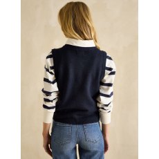 Joules Women's Holly Knitted Vest Regular Fit Joules Women's Holly Knitted Vest Regular Fit