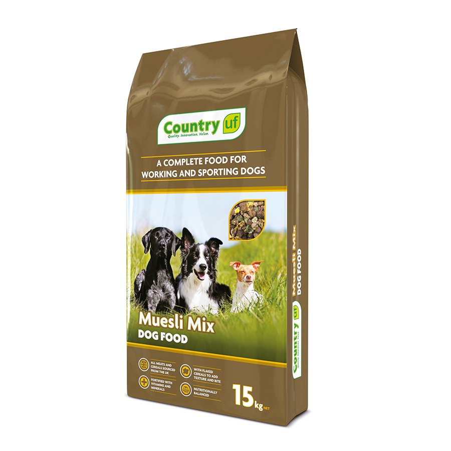 Country Dog Muesli Mix 15kg BATA Ltd