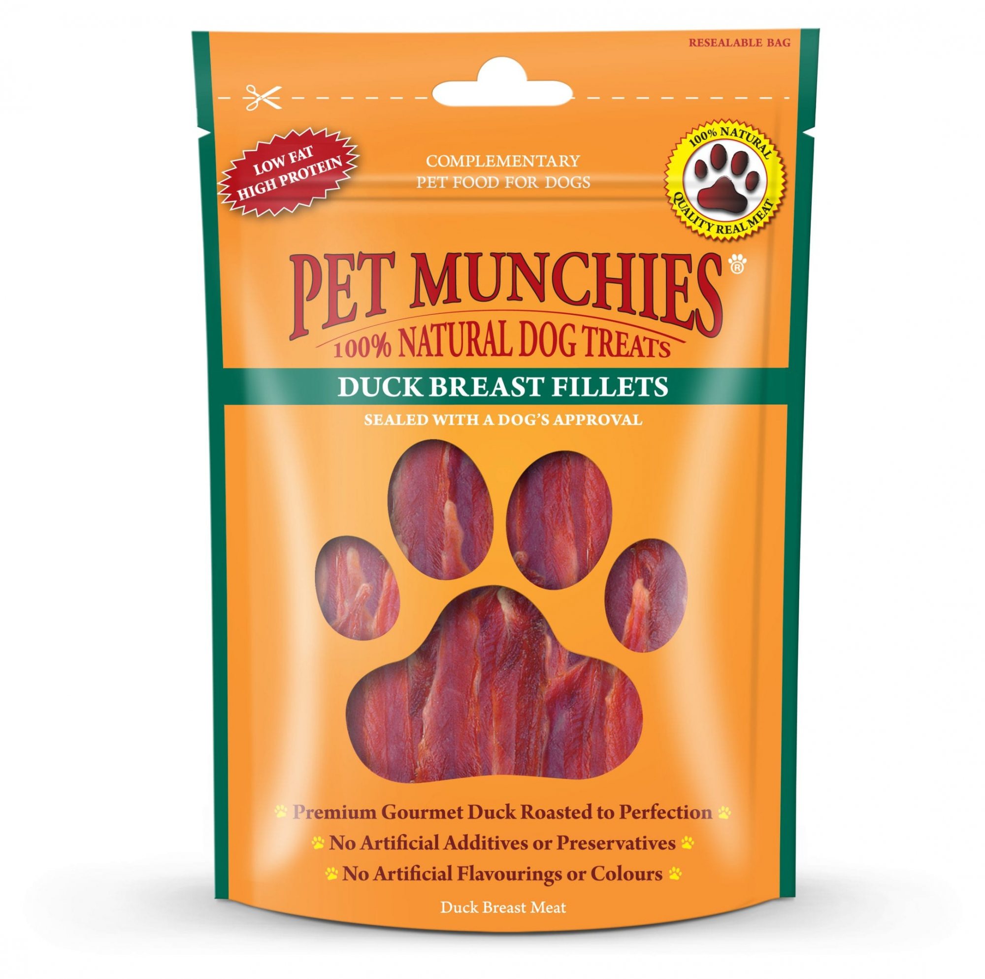 Pet Munchies Duck Fillet Dog Treats - 80g - BATA Ltd