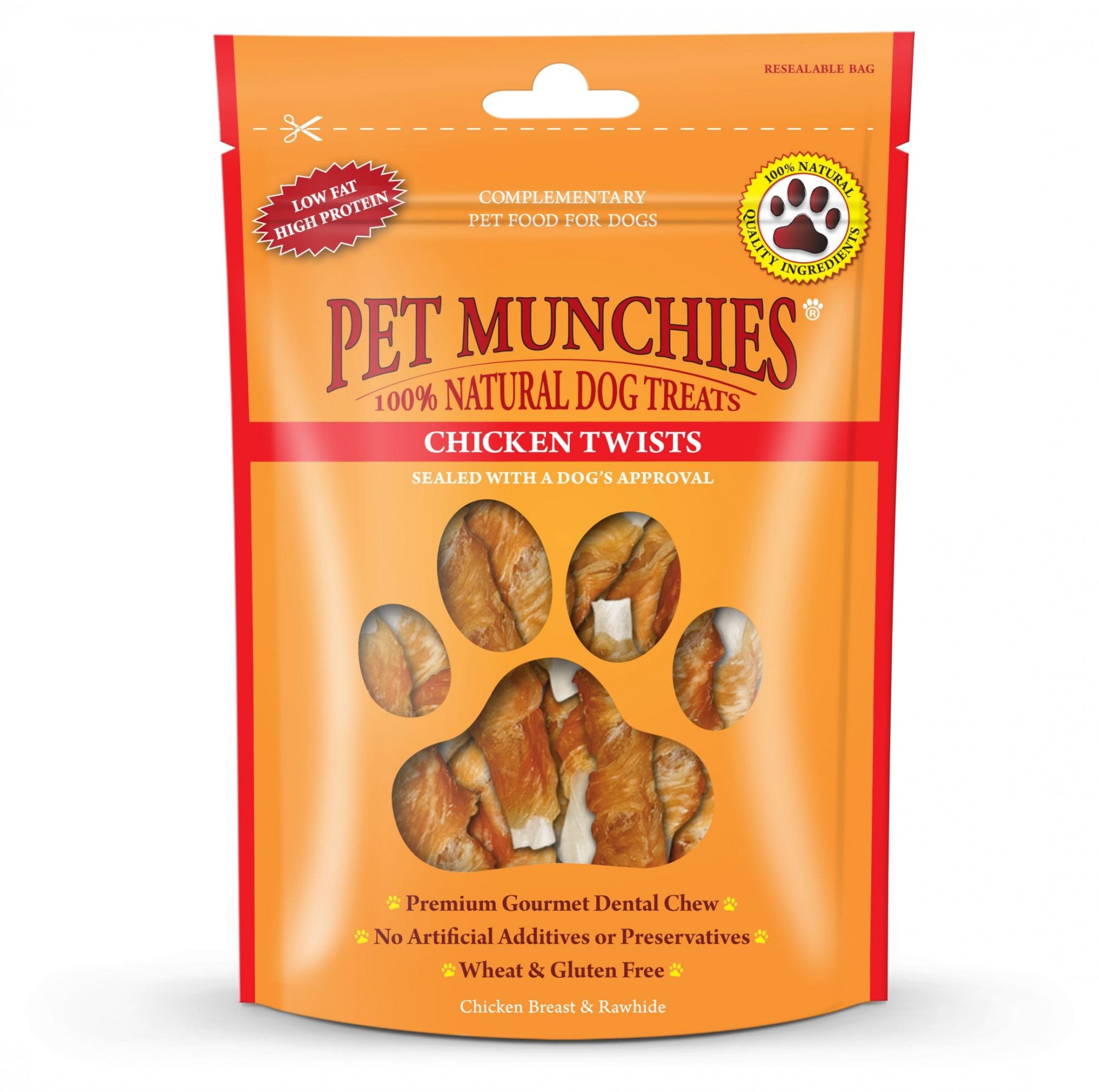 Pet Munchies Twists Chicken - 80g - BATA Ltd