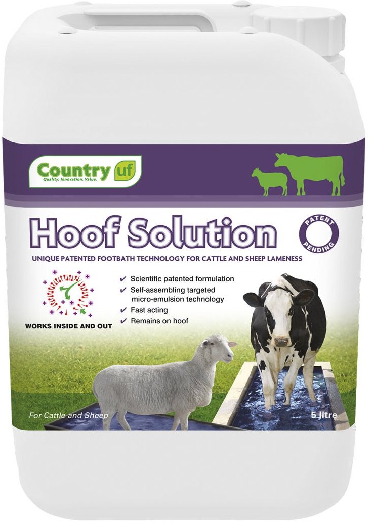 Country Hoof Solution For Footbathing Cattle Sheep 20l BATA Ltd