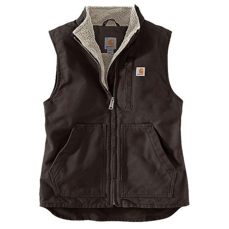 Carhartt Ladies' Duck Sherpa Mock Neck Vest - BATA Ltd