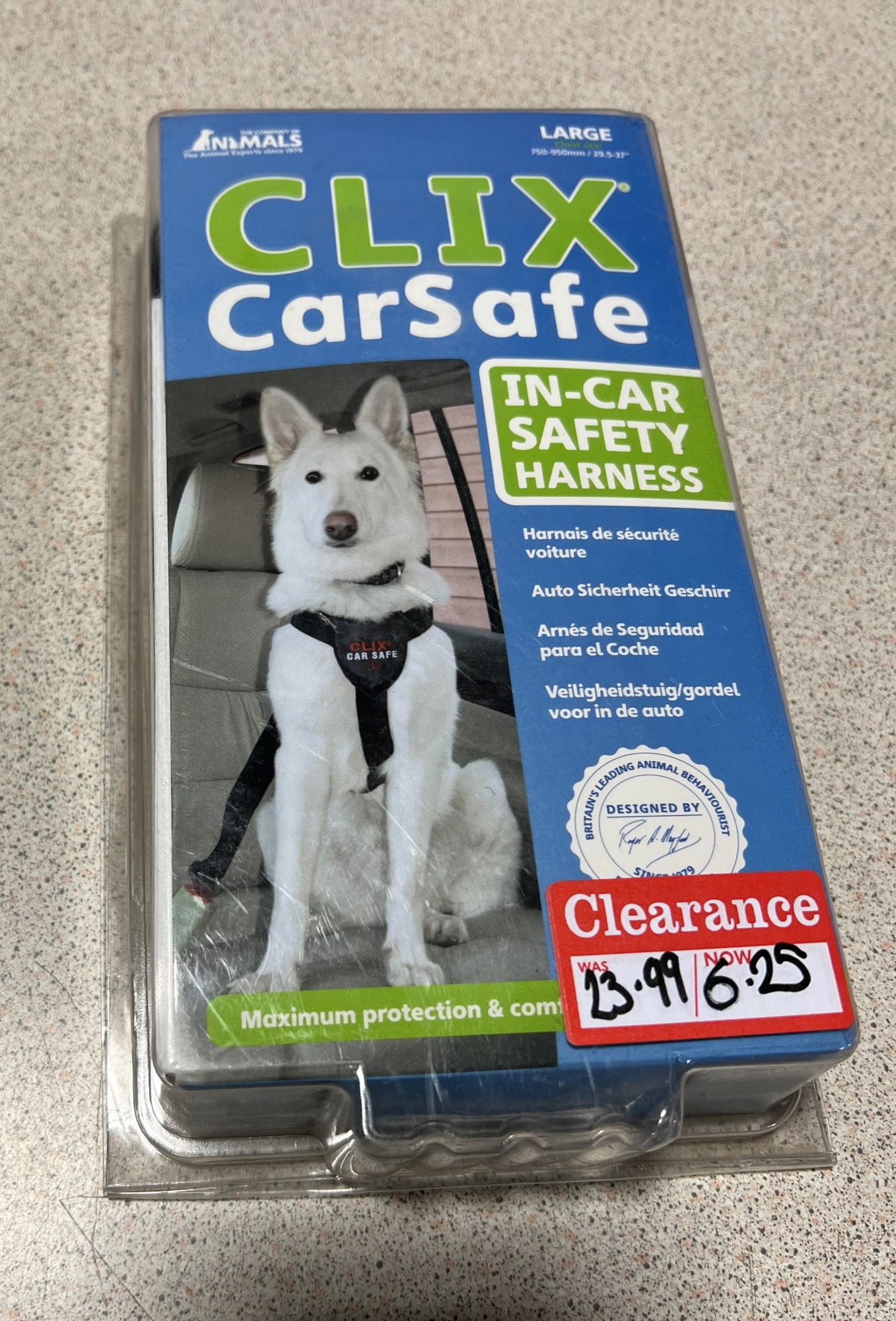 Clix car safe dog harness best sale