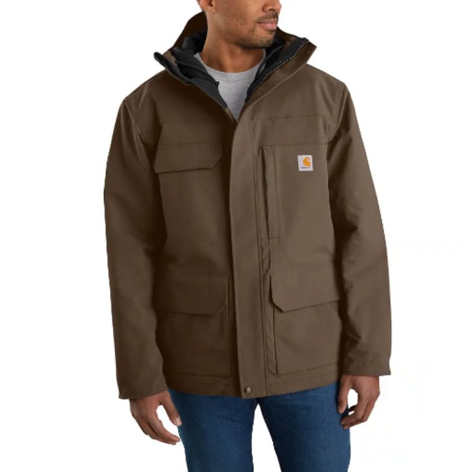 Carhartt Men s Super Dux Relaxed Fit Insulated Traditional Coat