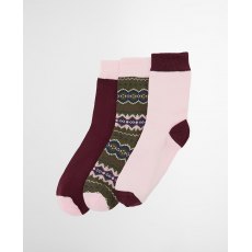 Barbour Women's Helen Fair Isle Sock Gift Set Barbour Women's Helen Fair Isle Sock Gift Set