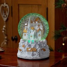 TK 12cm Musical Fantasy Forest SnowSphere TK 12cm Musical Fantasy Forest SnowSphere
