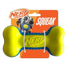 Nerf Dog TPR Exo Micro Squeak Bone Nerf Dog TPR Exo Micro Squeak Bone