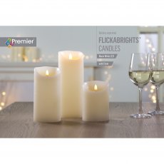 Premier Flickabright Candle - 18cm Premier Flickabright Candle - 18cm