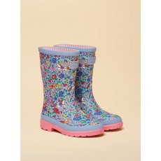 Joules Girls Junior Welly Print Wellies Joules Girls Junior Welly Print Wellies