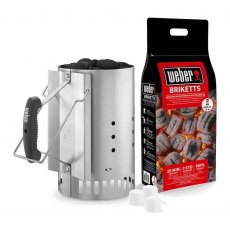 Weber Chimney Starter Set Weber Chimney Starter Set