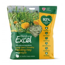 Burgess Excel Long Stem Hay with Marigold - 1kg Burgess Excel Long Stem Hay with Marigold - 1kg
