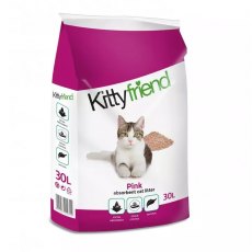 Kittyfriend Pink Cat Litter - 30L Kittyfriend Pink Cat Litter - 30L