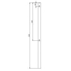 Hang Post To Suit Premier Gate - 100 X 100mm Hang Post To Suit Premier Gate - 100 X 100mm