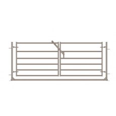 IAE Railed Pair Sheep Gates In Frame - 8'2 IAE Railed Pair Sheep Gates In Frame - 8'2